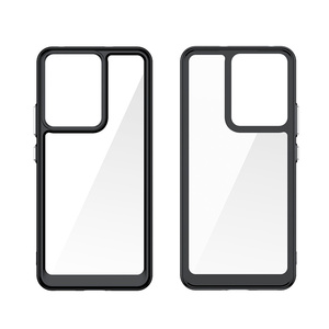Cubierta de teléfono transparente 2 en 1 con botón independiente de protección completa para Oppo <span class=keywords><strong>Realme</strong></span> 14T/12X/14X/13/12/C51/<span class=keywords><strong>11</strong></span>, funda móvil anticaída - Product Image 5