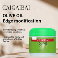 Crème lissante capillaire longue durée sans soude, à l'huile d'olive, nourrissante, pour usage domestique et professionnel en salon