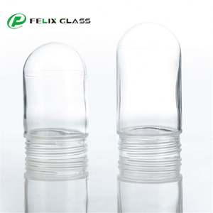 Pantalla de Lámpara de Vidrio Borosilicato Soplado a Máquina de Diseño Moderno, Cubierta de Lámpara Vapor Jar para Iluminación Interior y Exterior - Product Image 5