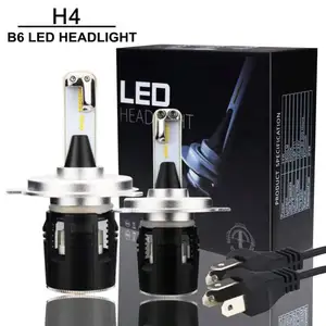 2018 Baru H4 H7 H11 9005 9006 Bullet B6 Lampu Led Mobil Otomatis 9005 9006 dengan Sertifikasi CE ROHS
