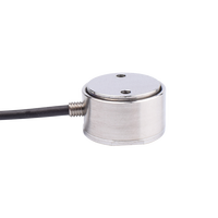 Transductor de Fuerza de Compresión de Acero Inoxidable con Montaje M4, Celda de Carga de 0.1kN, 0.2kN, 0.5kN, 1kN, 2kN, Transductor de Tensión de Columna FIBOS