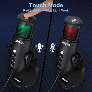 Oem 2022 chuyên nghiệp RGB USB chơi game Condenser Microphone kim loại cho Máy Tính Xách Tay <span class=keywords><strong>PC</strong></span> & <span class=keywords><strong>Youtube</strong></span> ghi âm phòng thu - Product Image 3