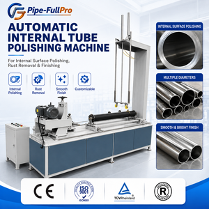เครื่องขัดผิวภายในท่อโลหะ เครื่องลบคมภายในท่อ เครื่องกำจัดสนิมภายใน - Product Image 1