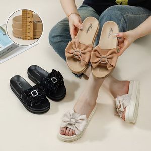 Sandalias de Moda para Exteriores, Ligeras, Antideslizantes, de Punta Abierta, con Aumento de Altura, Calefacción Eléctrica, Secado Rápido - Product Image 3