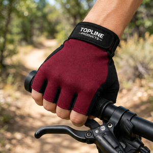Guantes de Ciclismo de Medio Dedo al por Mayor, Guantes Deportivos Transpirables con Palma Acolchada Antideslizante para Hombre y Mujer - Product Image 2
