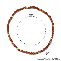 Bracelet en pierres naturelles facettées rondes de 2 mm en acier inoxydable, perles de labradorite, pierre de soleil et améthyste, vente en gros d'usine