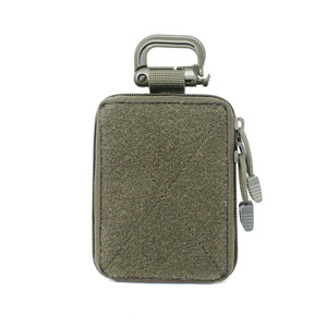 Pochette de rangement médicale portable à fermeture éclair en polyester durable à 100 %, pour le camping en plein air, la randonnée, les voyages, trousse de premiers soins - Product Image 1