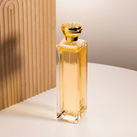 Vente en gros sur mesure 200ml Parfum transparent Vaporisateur vide de luxe 200ml Bouteilles de parfum en verre avec bouchon de parfum Boîte personnalisée