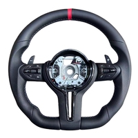 Volant de voiture en cuir M Sports en stock pour BMW F30 F10 F15 F36 F20 F22 F25 F32 M3 M5 E46 E60 E70 E90 E91 Volant de voiture