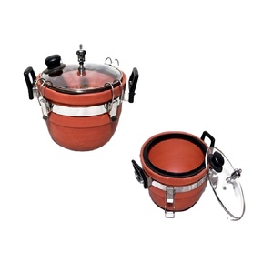 Top Selling Indian Supplier's Clay <strong>Pressure</strong> <strong>Cooker</strong> for Bulk Cooking Export