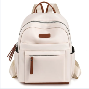Bolsa de Nailon Nueva a la Moda, Bolsa Casual Simple, Mochila Escolar Ligera, Mochila de Viaje para Estudiantes, Mochila de Color Contrastante - Product Image 1