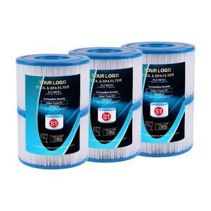 29001E نوع 1 PureSpa مجموعة سهلة تجميع خراطيش استبدال مرشح ، الأزرق والأبيض - Product Image 1