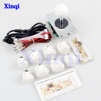 Kit de jeux vidéo d'arcade classique Sanwa Joystick en promotion pour PC, Raspberry Pi, projets DIY RetroPie et pièces Mame Jamma