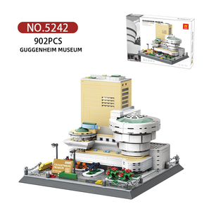 Jouets de construction Landmark Building Toys U.S. New York Guggenheim Museum, blocs de construction éducatifs pour enfants, petites particules en plastique, cadeau - Product Image 6