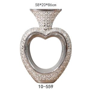 مادة أكسيد المغنيسيوم كبيرة تل الطابق المركزية عمود زهرية الزهرية الوقوف من شكل سماع - Product Image 1