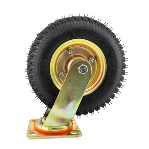 Gummi rolle 6 Zoll 8 Zoll <span class=keywords><strong>10</strong></span> Zoll fest aufblasbare Rolle pneumatische Lenk rolle - Product Image 5