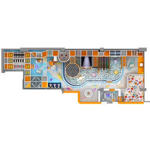 Personalizado 280 Sqm 3,1 M Altura Espacio Tema Soft Play Indoor Playground Indoor Play Center - Product Image 4