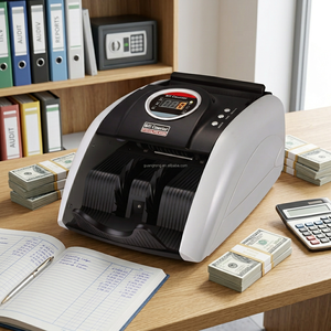 Compteur de billets <span class=keywords><strong>GR</strong></span> Business Grade UV MG avec option batterie, pour devises mondiales USD/EUR/INR, 1000 billets/minute - Product Image 3