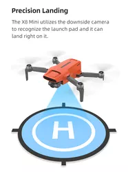 <span class=keywords><strong>Fimi</strong></span>-Dron X8 <span class=keywords><strong>Mini</strong></span> <span class=keywords><strong>Pro</strong></span> 4K, cámara Hd, 3 ejes, cardán, Fpv, 5G, Wifi, 250G-ClassGps, 30 minutos, 8Km, Control remoto - Product Image 6