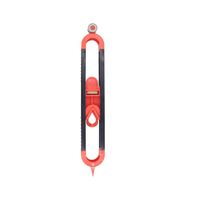 Medidor de Contornos de Acero Inoxidable de Grado Industrial de Alta Calidad con Bloqueo, Herramienta de Medición de Carpintería Personalizable OEM