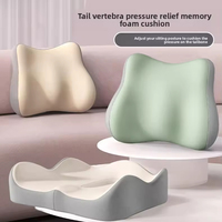 Coussin de siège ergonomique en mousse à mémoire de forme pour le soulagement des douleurs dorsales, sciatiques, du coccyx, de l'arthrose du coccyx et de la prostate – Respirant et le plus vendu