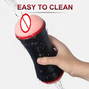 New Adult Male <b>Masturbation</b> Cup Sex Toy Aircraft Cup Design with Flashlight Type Feature for Men - Product Image 1