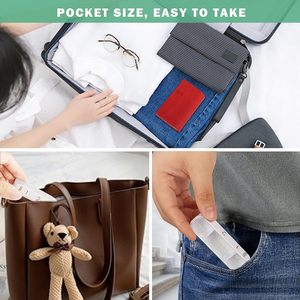 Organisateur de pilules 7 jours, 3 fois par jour, avec étui en cuir, sans BPA, boîte à pilules de voyage 7 jours avec ouverture coulissante pour le <span class=keywords><strong>matin</strong></span> - Product Image 2