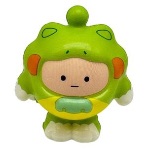 ของเล่นเด็กคลายเครียด ของขวัญ ตุ๊กตาไข่ บีบแล้วคืนรูปช้า ของเล่นบีบมีเสียงดนตรี บรรจุในถุงตาข่าย ของเล่นบีบการ์ตูนแสนสนุก - Product Image 2