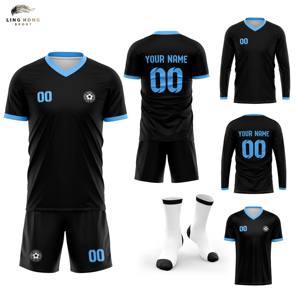 Individuell Bedruckte Nummern und Buchstaben Neues Design Maßgeschneiderte China Nationalmannschaft Fußballtrikots Sets Unisex Fußball-Shorts Atmungsaktiv - Product Image 1