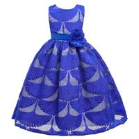 Grosir Pakaian Anak Perempuan Desain Rok Panjang Baju Pesta Anak Perempuan Gaun Maxi LP-253