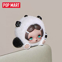 Nouvelle figurine POPMART SKULLPANDA 100% authentique de la série Off Mode Sweet Pop Beans, boîte mystère en PVC, figurine miniature mignonne d'anime, cadeau