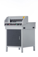 Machine de découpe de papier FRONT 450V+ électrique et manuelle pour papier A3/A4, coupe-papier manuel + électrique