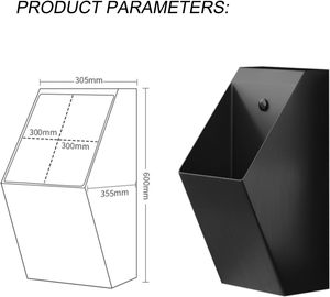 Urinarios Inteligentes para Baño Masculino, Color Negro Mate, con Sensor Automático de Descarga, Montados en la Pared - Product Image 5