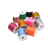 Cordon en macramé tressé de 3 mm, corde naturelle faite à la main, colorée, imperméable, pour sacs et chaussures