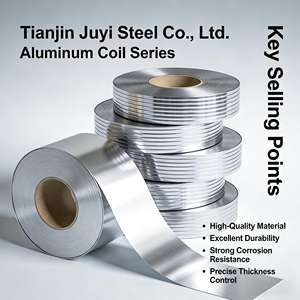 Bobine d'aluminium fendue 6063, rouleau d'aluminium isolé, feuille d'aluminium laminée 1060 1100 3003 5052 6061 en stock - Product Image 1