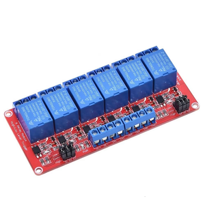 <span class=keywords><strong>Arduino</strong></span> 5V 12V 24V için 6 kanallı röle modülü kurulu kalkanı <span class=keywords><strong>Arduino</strong></span> ICs için Optocoupler ile yüksek düşük seviye tetikleyiciyi destekler - Product Image 1