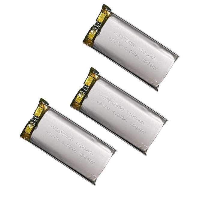 Lithium Polymer Battery Wholesale 3.7v YJ852450 1100mah LCO 