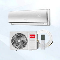 Climatiseur split OEM 1,5 CV 2 CV 220 V pour usage domestique, économe en énergie avec R410a R32, personnalisé pour les systèmes Smart AUX Gree