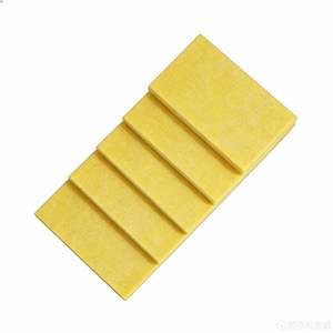 Panneau isolant en laine de verre écologique de forme carrée, design industriel, isolation phonique et thermique, 25 mm pour toiture - Product Image 2