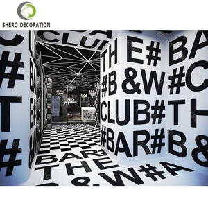 Décoration de style à la mode pour la boîte de nuit Night Club Sofa Design d'éclairage de boîte de nuit personnalisé - Product Image 4