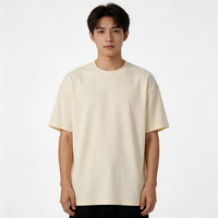 T-shirt personnalisé à manches courtes, broderie de qualité, impression OEM, vêtements anime, streetwear de marque, coupe oversize, 100% coton 220g, MOQ 1
