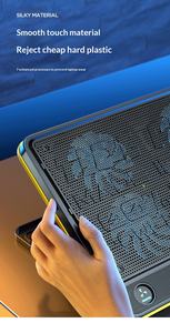 Doppel-Lüfter Luftgekühltes 18-Zoll Laptop-Kühlpad mit Radiator Abluftventilator Erhöhter Ständer Geräuscharmes Design ABS-Material Auf Lager - Product Image 2