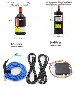 1km 2km 3km 10km 15km 20km 30km FPV Quadcopter sợi quang Trọng lượng nhẹ cuộn dây FPV cáp sợi quang - Product Image 4