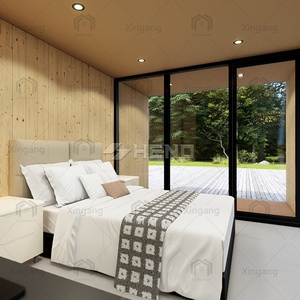 <span class=keywords><strong>Maison</strong></span> mobile préfabriquée modulaire de luxe en conteneur de 20/40 pieds, extensible et transportable, pour usage en villa, en acier - Product Image 4