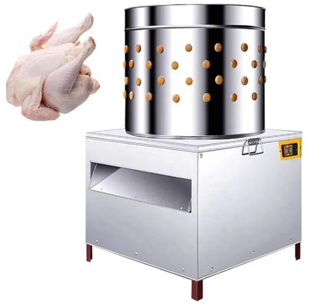 Commercial Chicken Defeathering Machine Automatic Chicken Flucker Feather Plucking Poultry Plucker Removal Finger for Sale