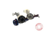 SOMOTO - Goupille d'étrier de frein / Goupille de plaquette de frein en acier inoxydable à 4 pistons - Fabriqué à Taïwan (3 couleurs)