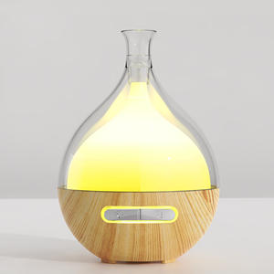 YX 0 Mini Aroma Diffuser 120Ml Wood Grain USB <b>Humidifier</b> With Color Light Home Essential Oil Diffuser - Product Image 1