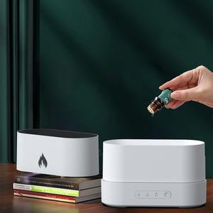 250Ml Humidifier Flame,<b>Fire</b> Flame Fireplace Air Humidifier Diffuser With Timing,Office Flame Aromatherapy Humidifier Diffuser - Product Image 6