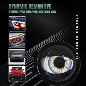 Haizg thiết kế mới dynamig mắt quỷ IP68 không thấm nước dynamig hiệu ứng <span class=keywords><strong>Blink</strong></span>/học sinh xoay là sinh động tự động hệ thống chiếu sáng - Product Image 3