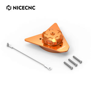 NICECNC pour <span class=keywords><strong>KTM</strong></span> <span class=keywords><strong>690</strong></span> Enduro/R Col de réservoir de carburant anodisé avec kit de bouchon pour <span class=keywords><strong>KTM</strong></span> <span class=keywords><strong>690</strong></span> SMC/R 2008 2009 - 2014 <span class=keywords><strong>2015</strong></span> 2016 2017 2018 - Product Image 1